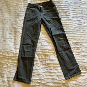 Dickies Denim Jeans Carpenter Dungaree Women’s SZ 1/25 Hammer Loop Utility Pockt